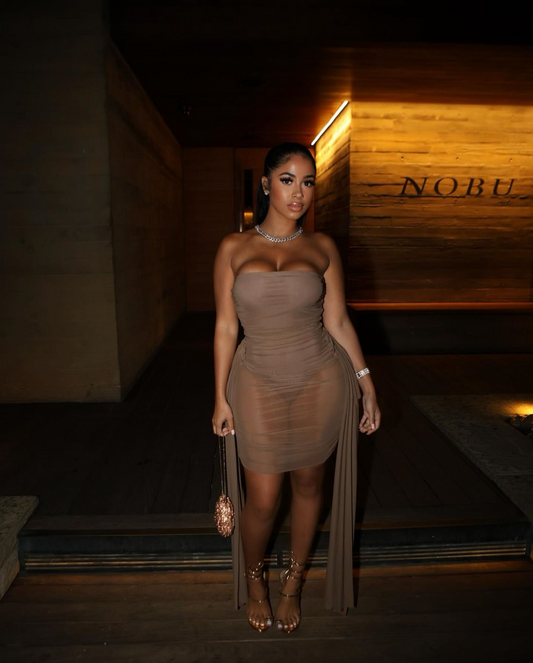 Mocha Mami Dress